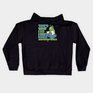 DJ I Mix Music And I Know Things Kids Hoodie